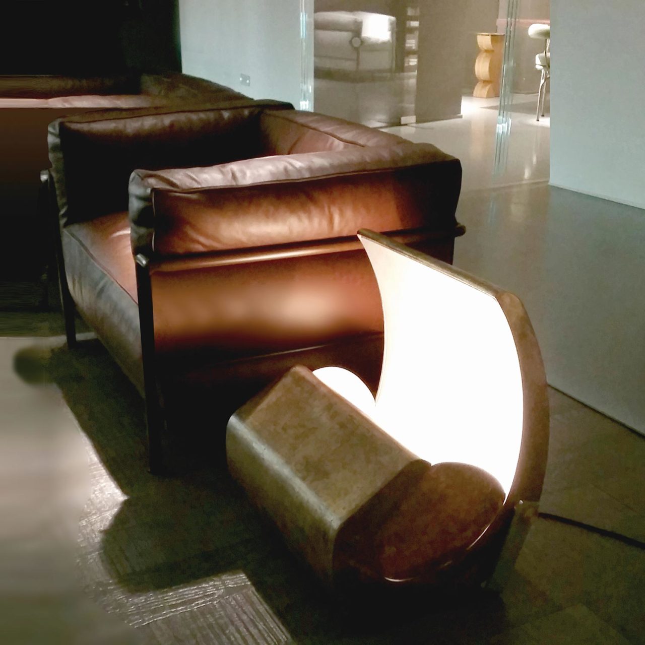 Escargot Floor Lamp by Nemo Floor Lamps